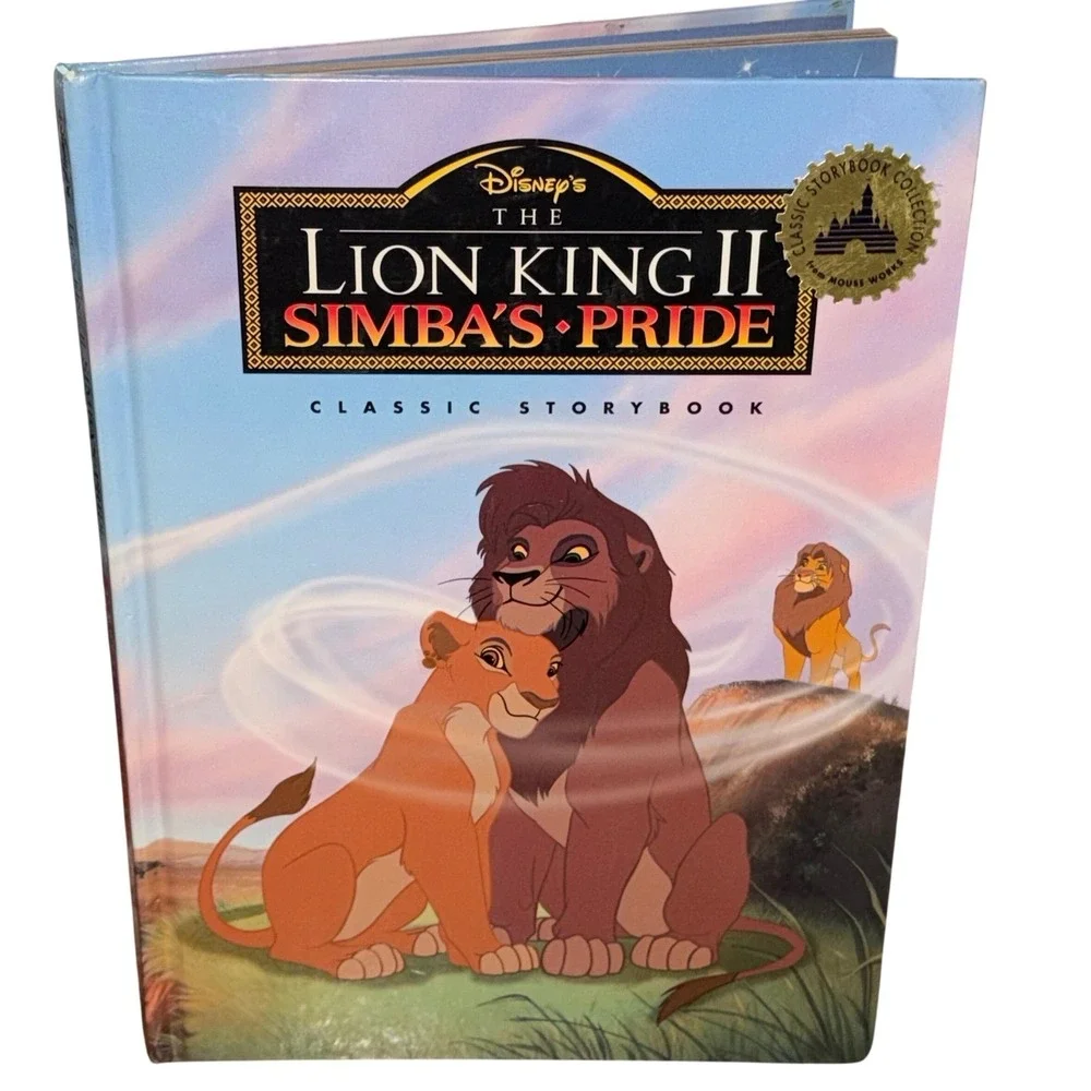 Disney Classic Storybook Collection Lion King II Hardcover Mouse Works Vintage